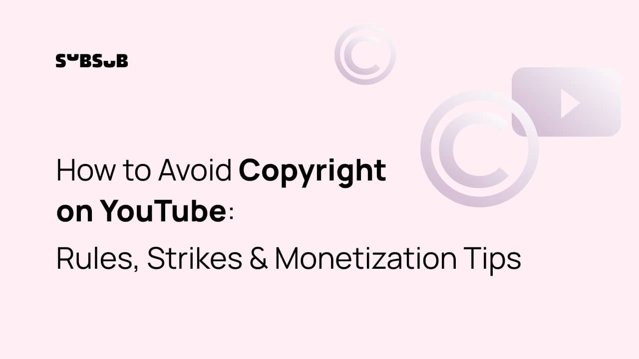 How to avoid copyright on youtube rules strikes monetization tips